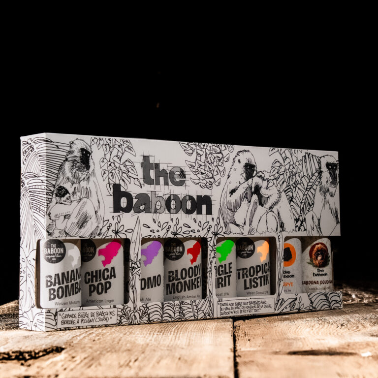 demi-mètre bière baboon