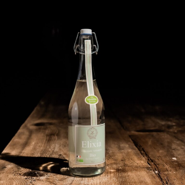 Limonade menthe poivrée Bio